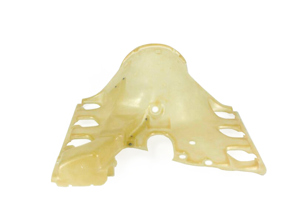 Engine shroud - fan housing with two-piece design air duct (MFI). Porsche 911 1972-76 - 91110690103, 91110603201 - TK 210A6